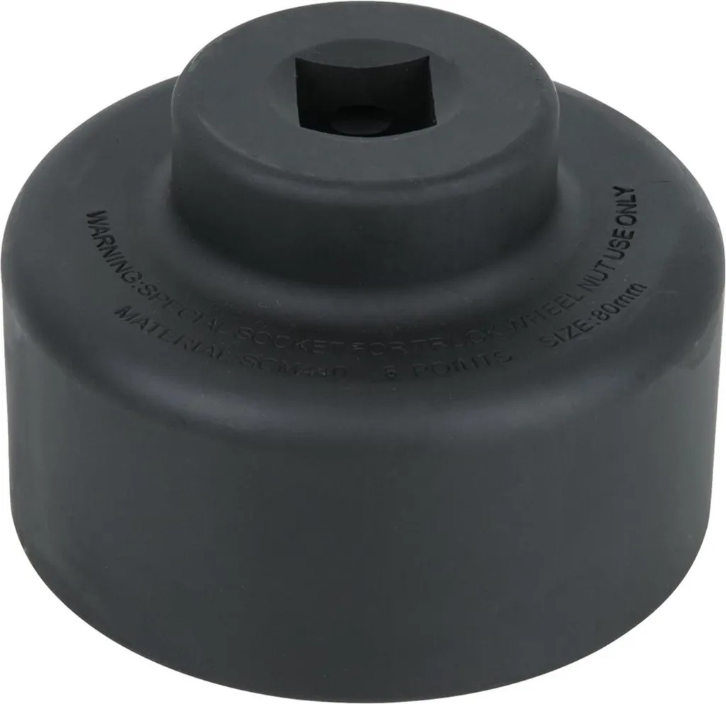 KS Tools Chiave per dadi per asse da 3/4 di pollice, esagonale, corta, 80 mm