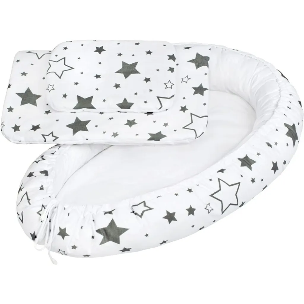 Réducteur de Lit Bébé Nid Douillet New Baby avec Pack Couvertures