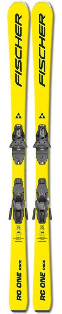 Fischer RC ONE RACE SLR PRO + RS 9 SLR Unisex Racing Alpinski yellow 150