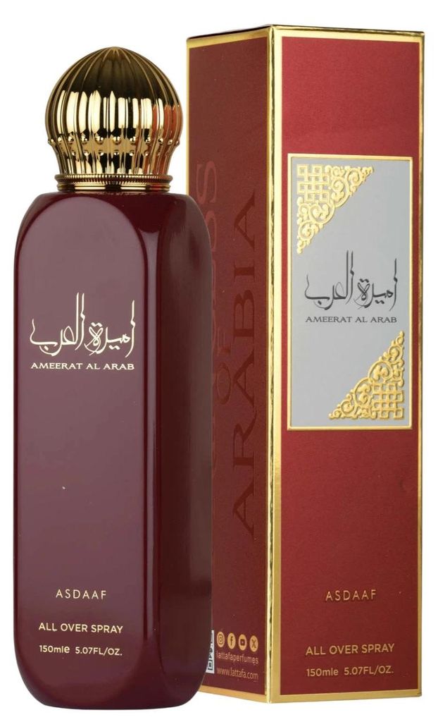 Brume parfumée Ameerat Al Arab 150 ml - Asdaaf Image du produit 