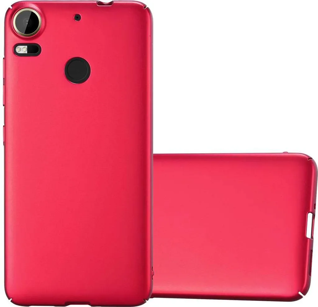 Cadorabo Cover HTC Desire 10 PRO Rossa - Custodia Rigida Protettiva Slim