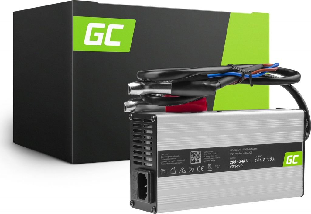 Green Cell ADCAV02 Univerzální síťová nabíječka baterií Obrázek produktu 