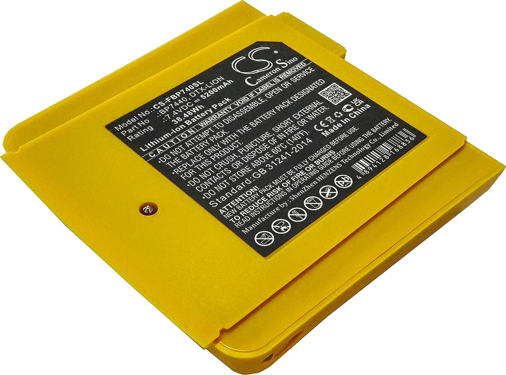 Batterie Rechargeable Li-ion pour Testeur de Câble Fluke DTX-1200-M 7.4V