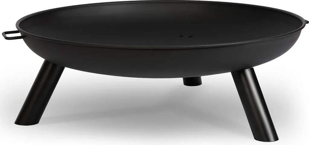 Grand brasero extérieur 80 cm en métal pour chauffer votre terrasse