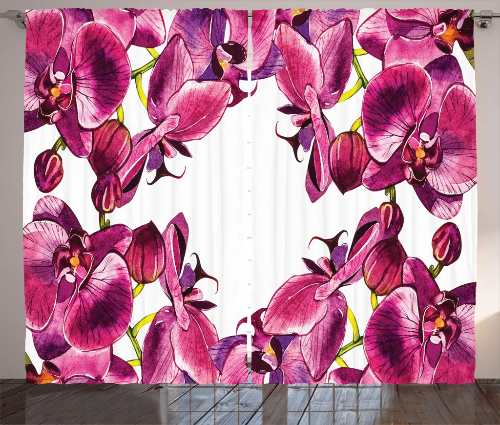 Tenda Artistica Orchidee ABAKUHAUS | Magenta Viola 280x245 cm