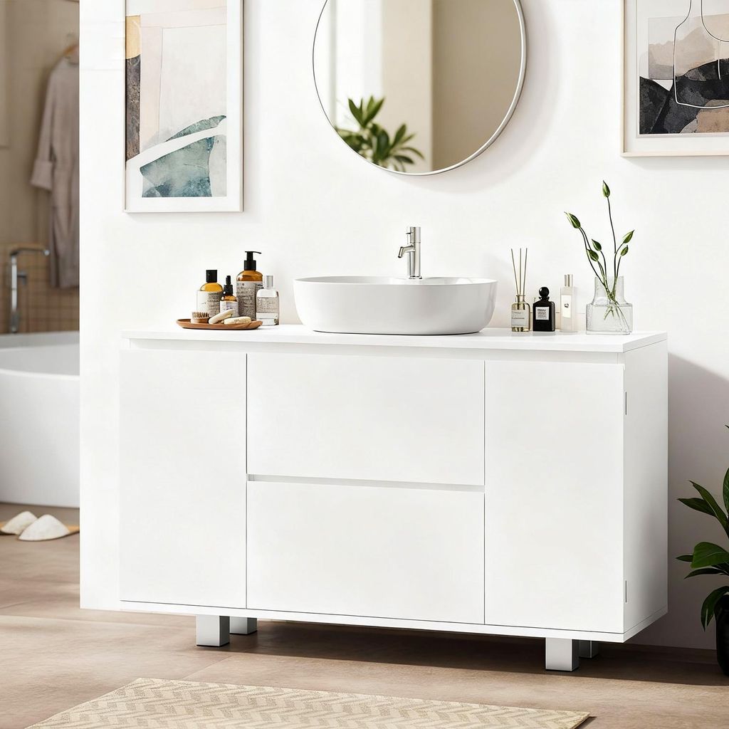 KIMENICH Waschbeckenunterschrank, Badezimmerschrank mit Produktbild 