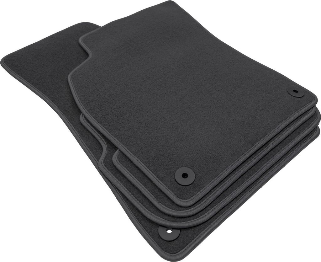 J&J AUTOMOTIVE | Premium Fußmatten Autotepiche Passend Für Szenisch 1996-2003 4-tlg, Genaue Passform, rutschfeste Untregrund, mit Befestigungen