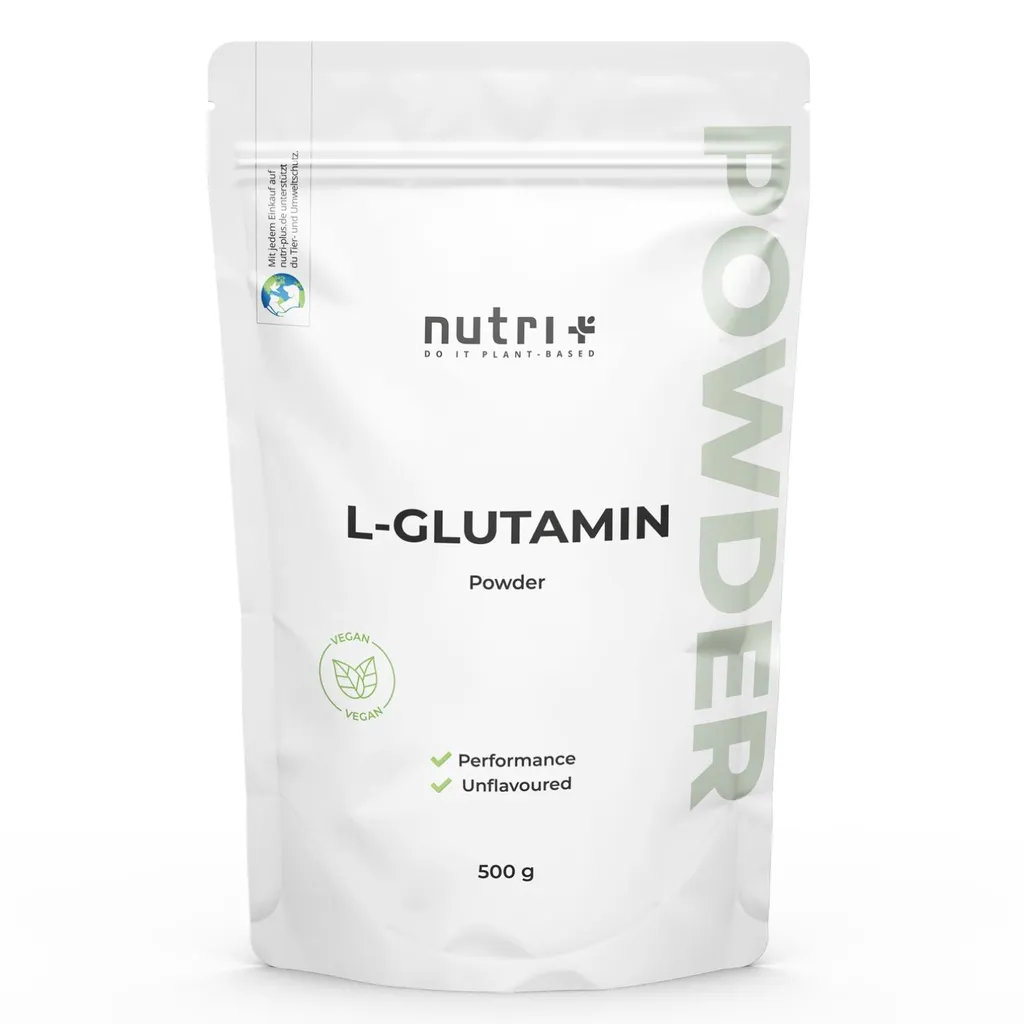 L-Glutamine Poudre 500g - Récupération Musculaire & Intestinale
