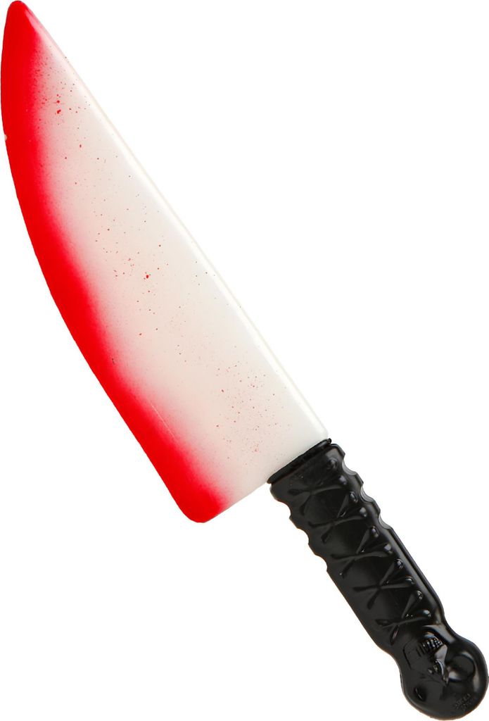 41 cm blutiges phosphorenzierendes Messer Accessoire -