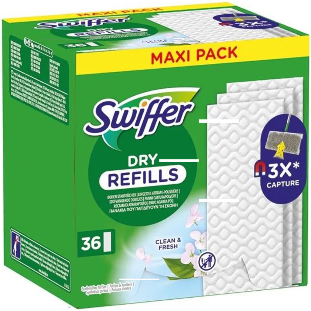 Swiffer 8700216677363 Swiffer droogdweildoekjes - Productafbeelding 