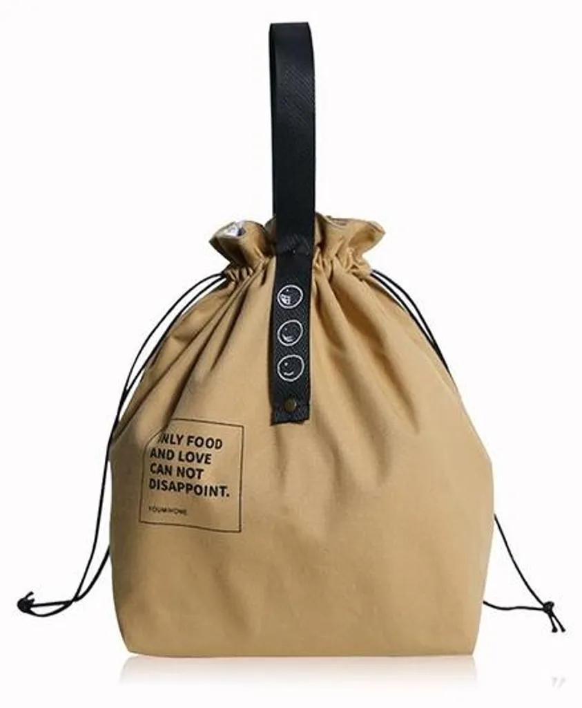 Fini l'encombrement avec ce sac en toile jaune pliable et compact