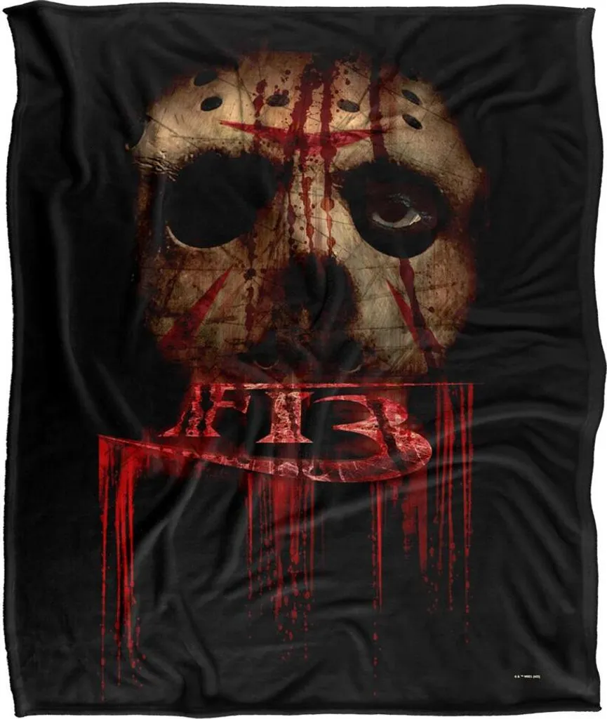 Couverture Friday the 13th TV19382 - Plaid Confortable Anti-Froid F13
