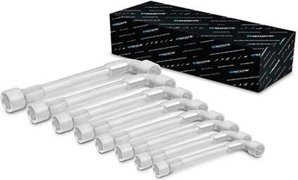 Set Chiavi a Tubo per Casa e Giardino 8-19mm - 8 Pezzi Robust