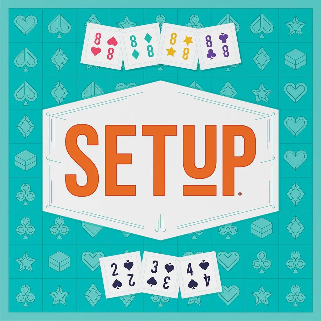 Jeu Familial SetUp : Jeu de Réflexion et d'Assemblage pour Enfants 8+