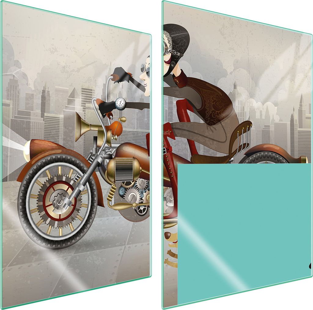 Glasschutzplatte Für Küche 2X35X52 Faultier