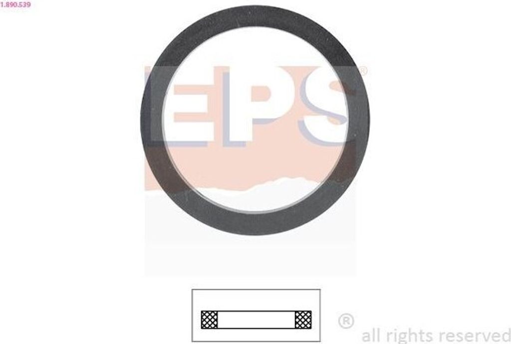 EPS Dichtung Thermostat 1.890.539 für FORD GALAXY (WGR) Produktbild 