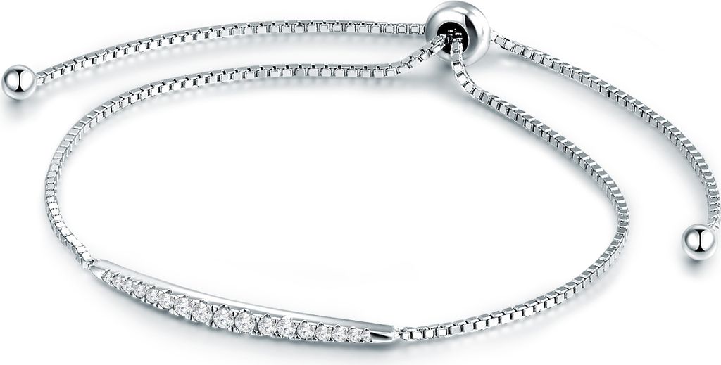 Armband Sterling Silber Zirkonia weiß