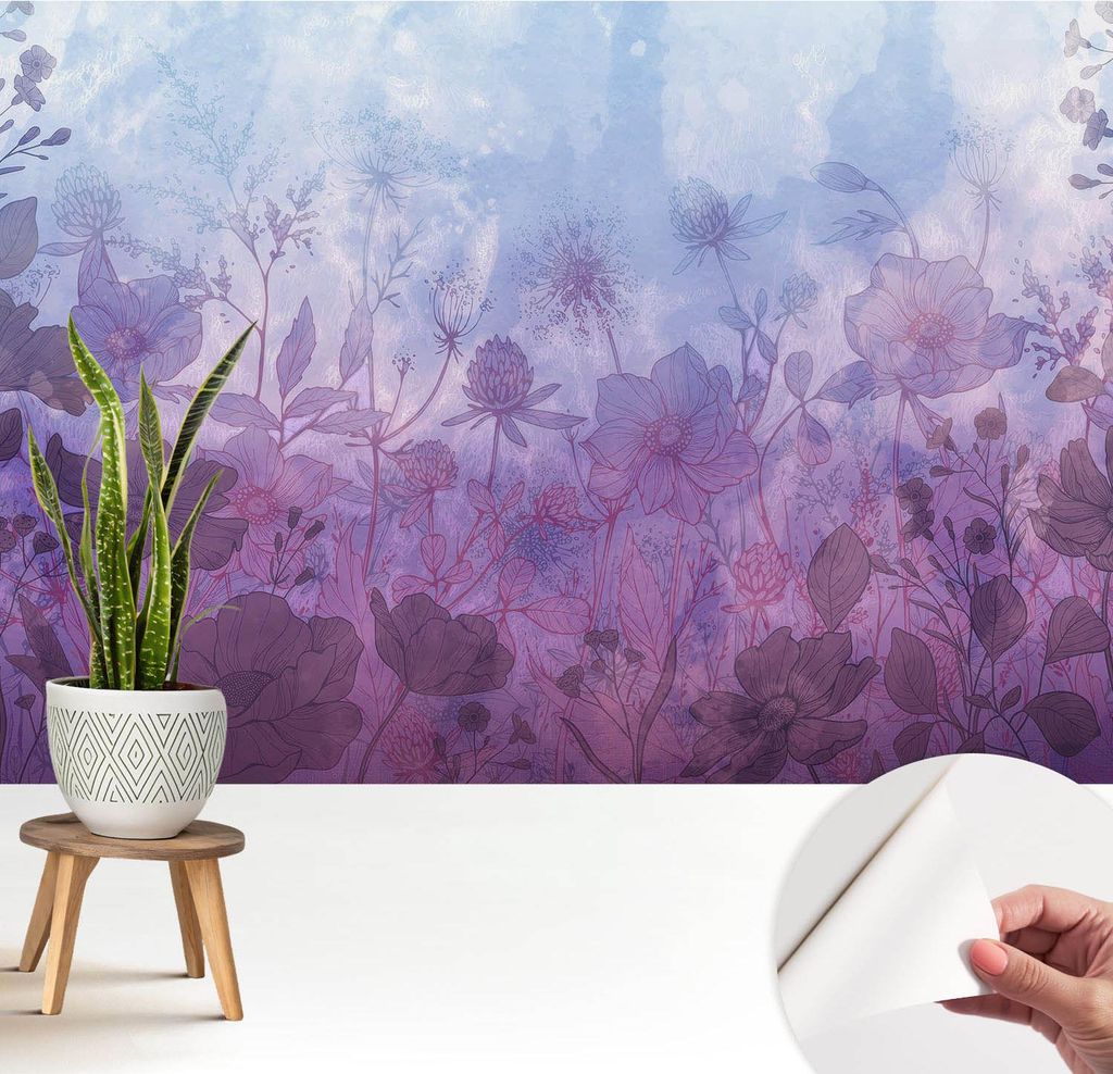 Fototapete selbstklebend - 208x146 cm - Tapete - Wandtapete - Wandbilder - Klebefolie - Dekofolie - Tapete Folie - Wand - Dekoration - Wohnzimmer -...