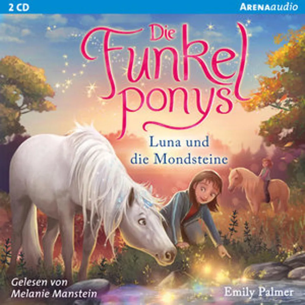 Livre Die Funkelponys 3 Luna und die Mondsteine pour jeunes lecteurs