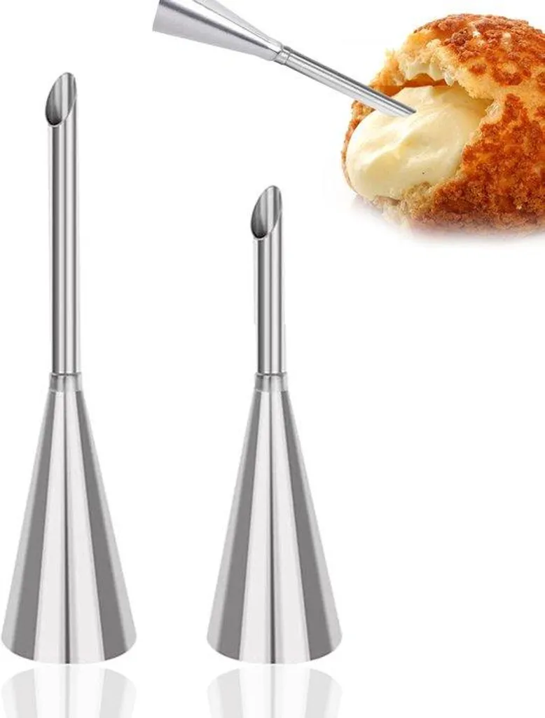 Buse de remplissage inox pour fourrer les beignets et les cupcakes