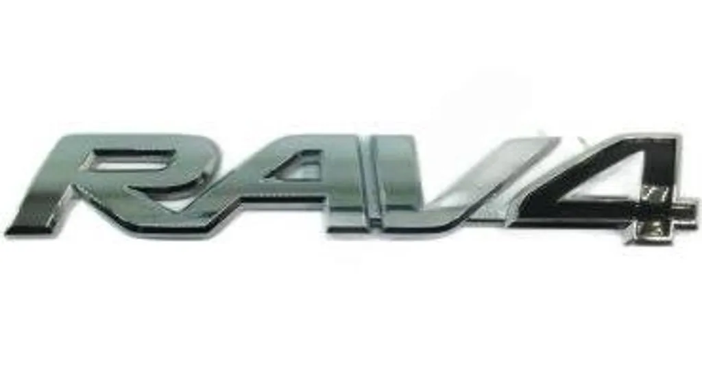Logo arrière Toyota RAV4 chromé emblème original 75431-42150 OE