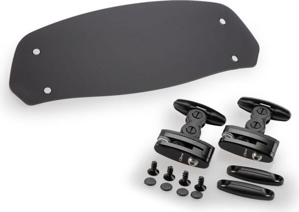 PUIG 6320F Spoilerscheibe Clip-on passend fuer YAMAHA FZ1 FAZER Stark getönt