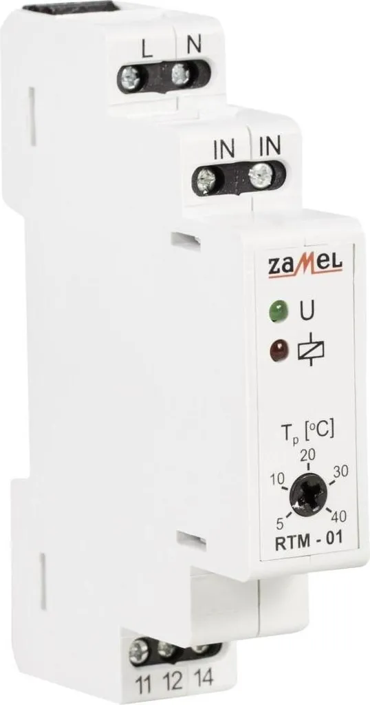 Régulateur de température RTM-01 Zamel 230V EXTA de 5 à 40 degrés