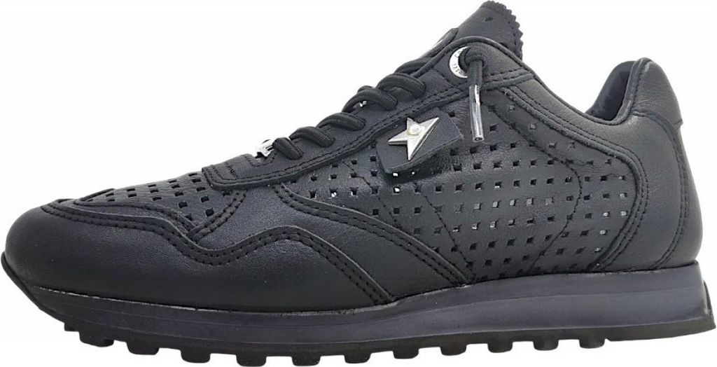 Cetti sportlicher Schnürer Schwarz in Gr. 39 Produktbild 