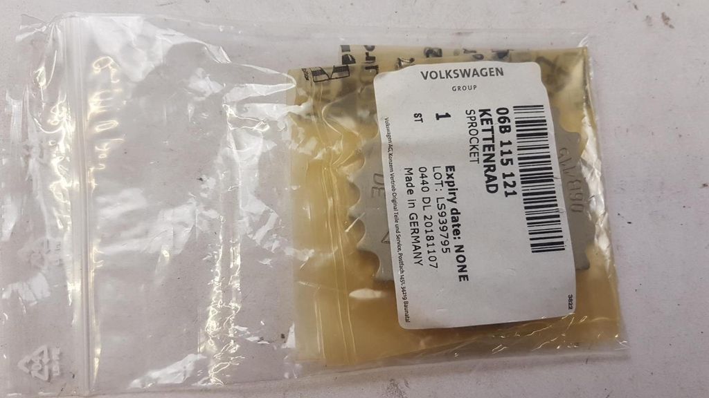 Original OE Volkswagen Ölpumpe Zahnrad 06B115121