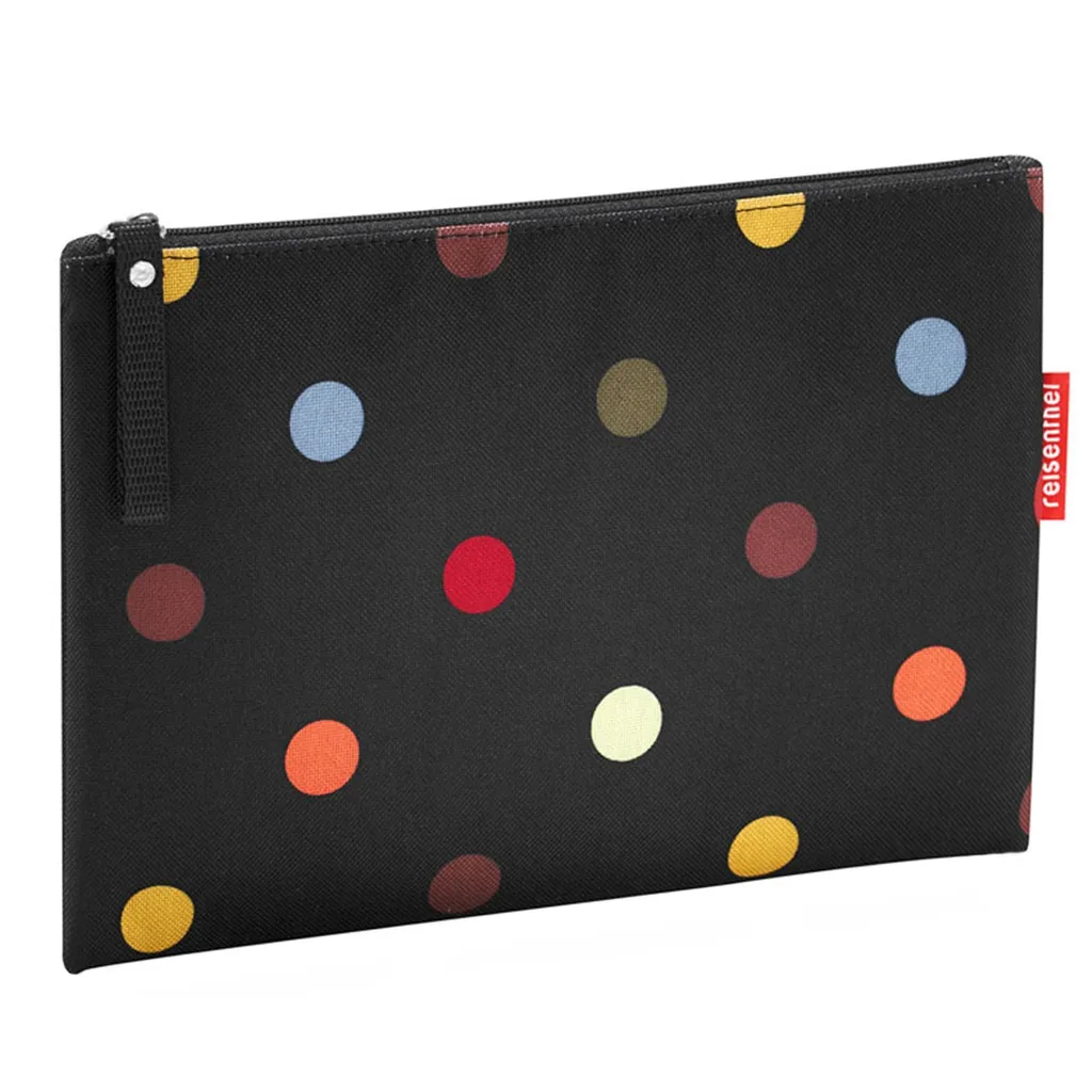 Sac Cosmétique et Pochette de Maquillage Reisenthel Case 1 Dots Noir