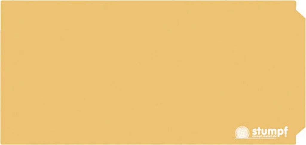 Kennzeichnungsaufkleber für Rechteck-Einwurfklappen zur Farbcodierung | Sandgelb