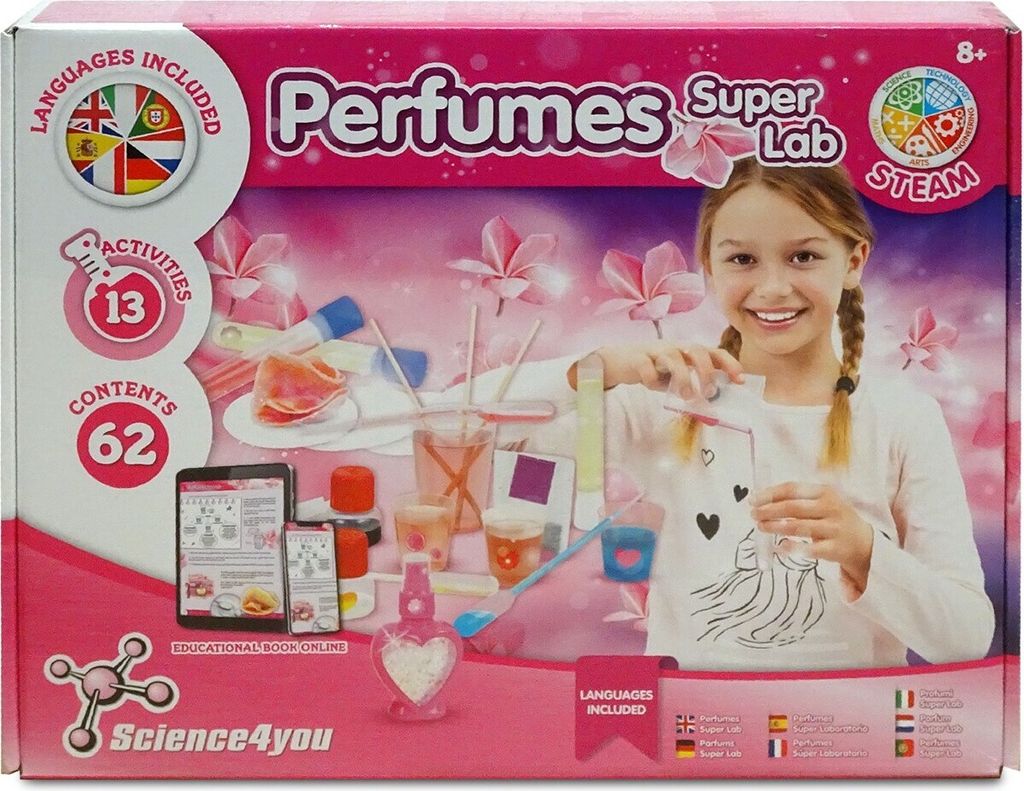 Science4you Superparfümlabor für Kinder - Parfüm selber machen