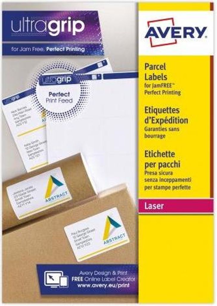 Avery L7167-15 Adressaufkleber Weiß Selbstklebeeticket