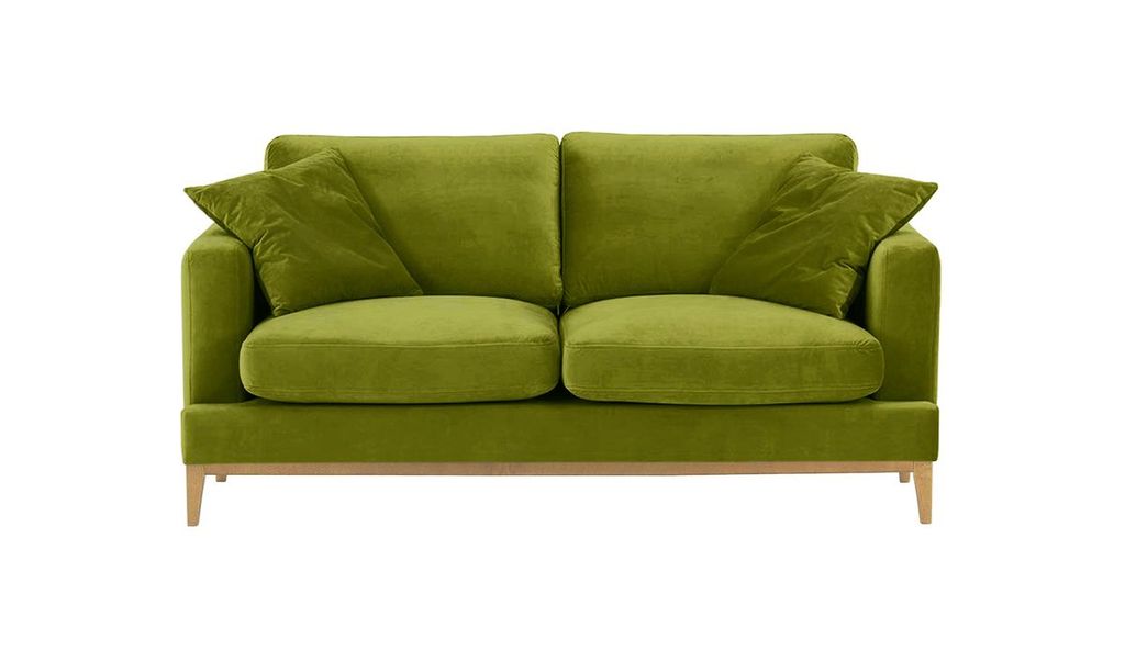 SLF24 - 2,5-Sitzer-Sofa Covex Wood - olivgrün - Velluto 9