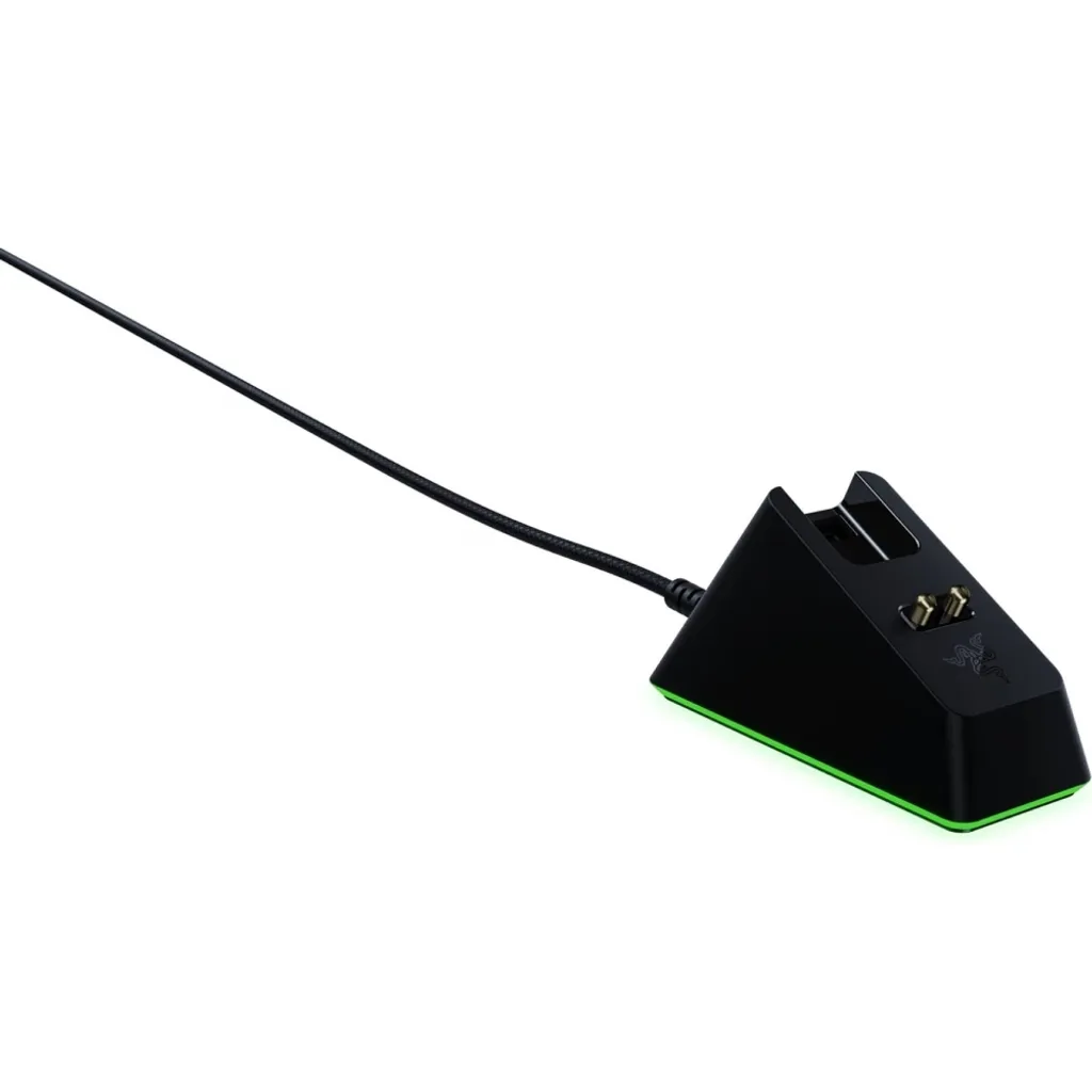 Station Razer Mouse Dock Chroma RGB Magnétique avec Éclairage LED USB