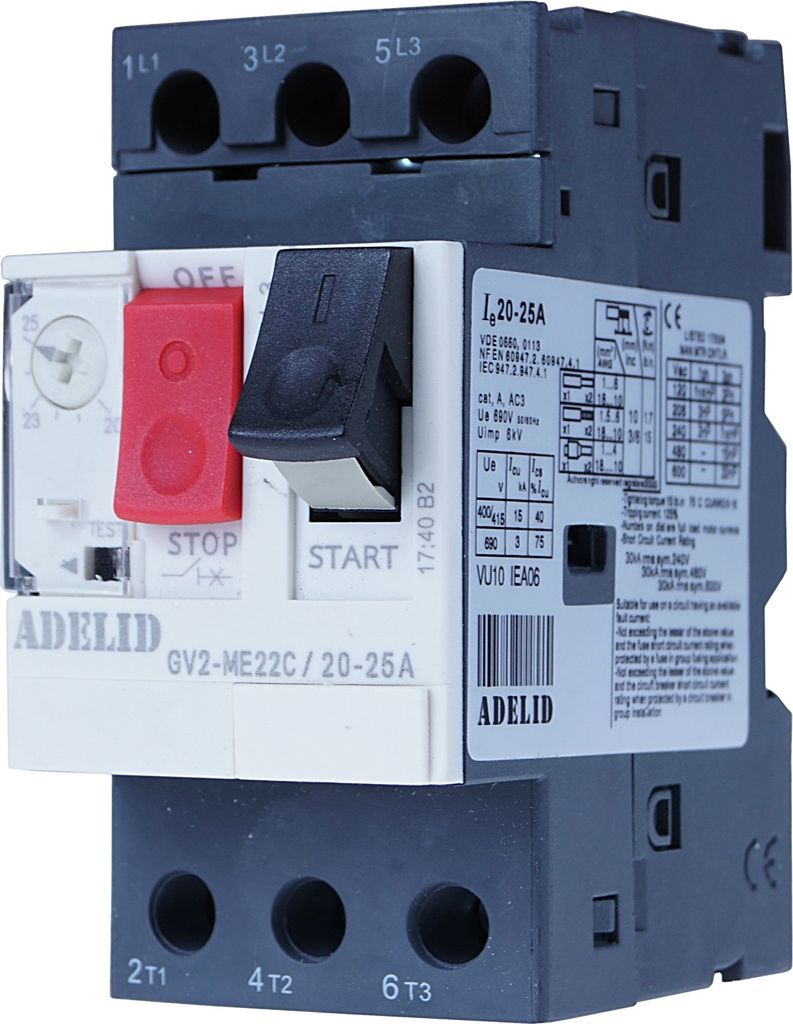 Motorschutzschalter GV2-ME21 17,0-23,0A 3-polig