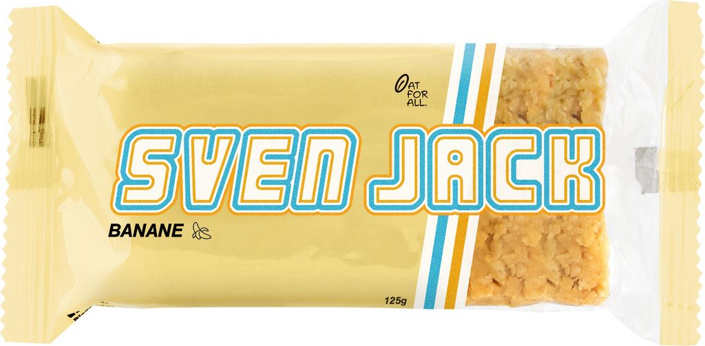 Sven Jack Energy Cake 24 x 125g Riegel Kiste Banane Produktbild 