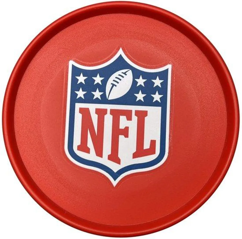 Lot de 4 dessous de verre NFL officiels pour fans de football américain