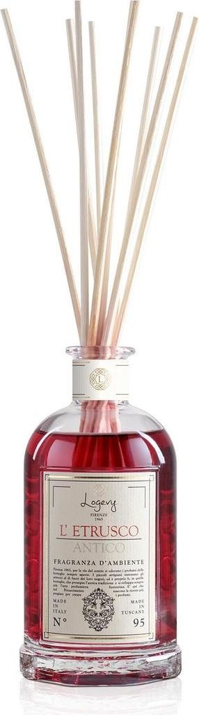 Logevy – Raumduft – L'etrusco Antico – 250 ml – Würzige Noten von Bergamotte und Zimt
