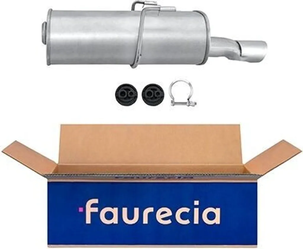 Remplacer silencieux 406 : Pot d'échappement HELLA 8LD OE 1726SP silencieux