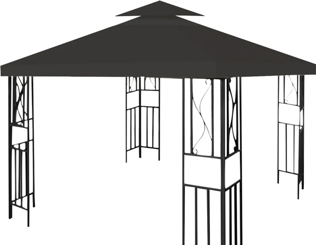 Telo Copertura Gazebo 3x3M Yakimz - Ricambio Alta Densità Anti-Pioggia