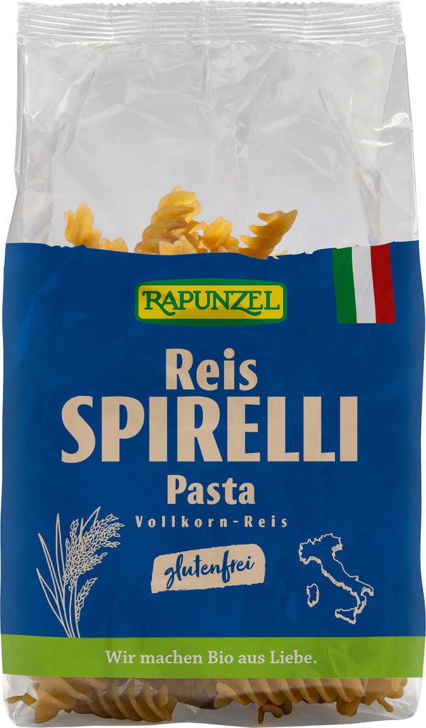 Rapunzel 217118, Spiral, Kurze Nudeln, 250 g, 357 kcal, Produktbild 