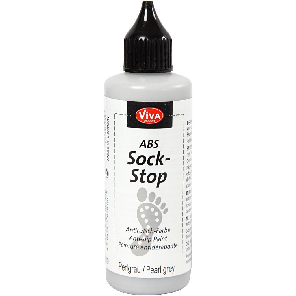 ViVA DECOR ABS Sock-Stop 82ml, Perlgrau Produktbild 