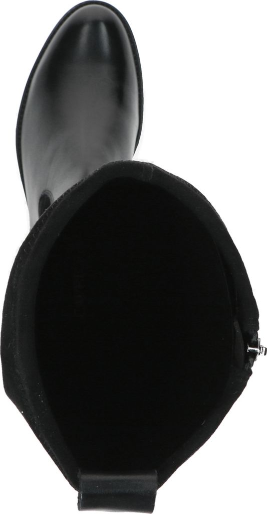 Caprice Damen Stiefel Langschaft Reißverschluss Blockabsatz modisch 9-25514-41, Größe:39 EU, Farbe:Schwarz