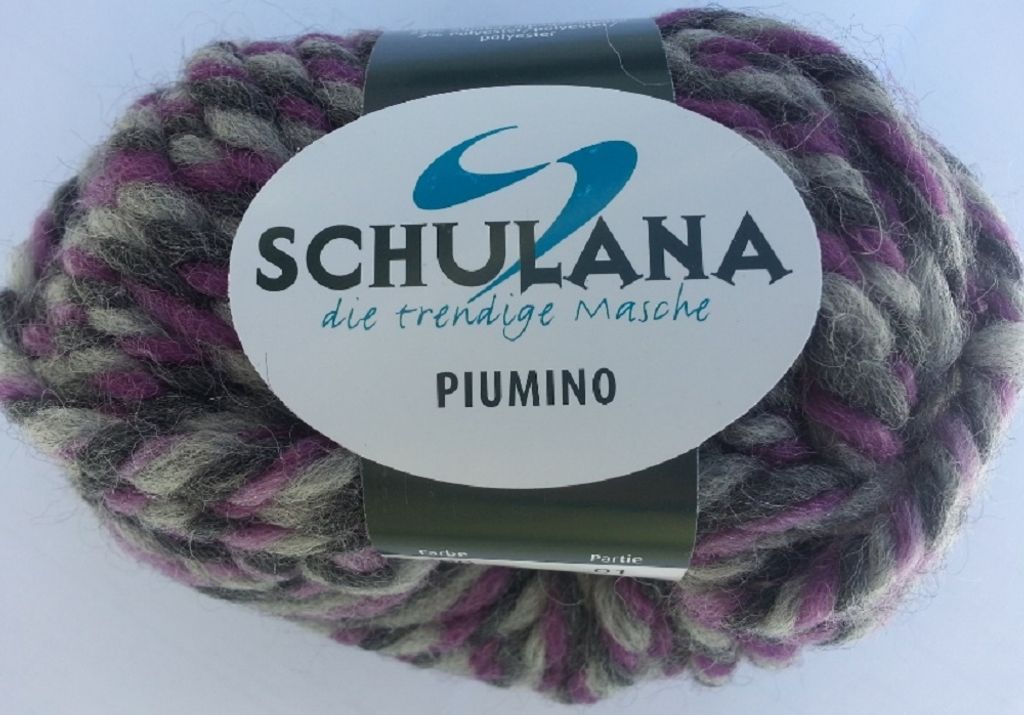 Schulana Piumino Color Fb.200 grau-dklgrau-violett