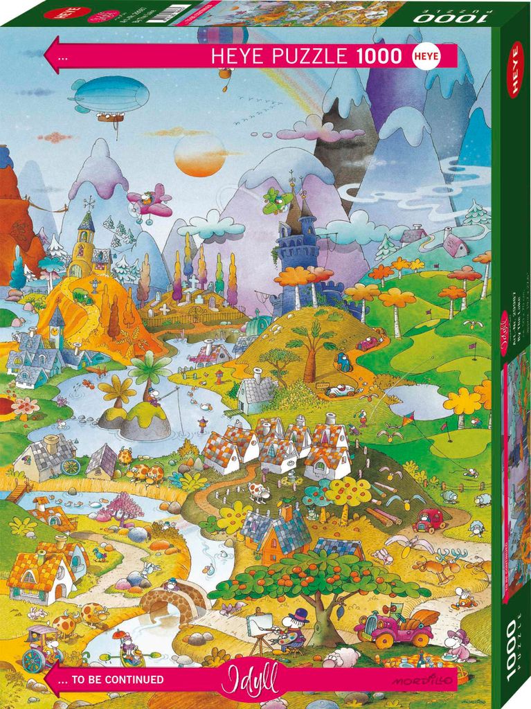 HEYE Puzzle Cartoon Classics: 1000 pezzi Immagine del prodotto 