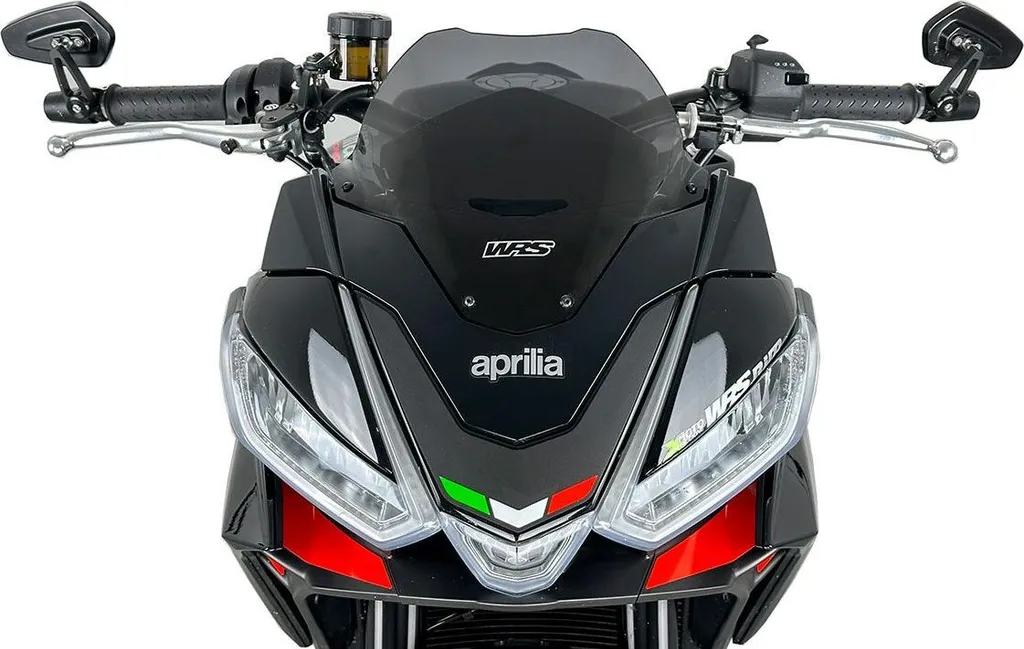 Réduire la Fatigue en Moto - Bulle Wscrn Sport Tuono Dark Smoke Anti-Turbulence