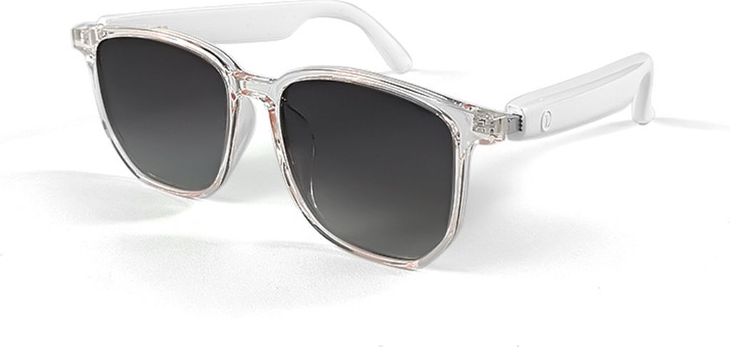 Produkttitel: Smart Glasses fuer Frauen, polarisierte Linse, BT 5.4-Audiolautsprecher, magnetische Aufladung, Sprachunterstuetzung, offenes Ohrdesign