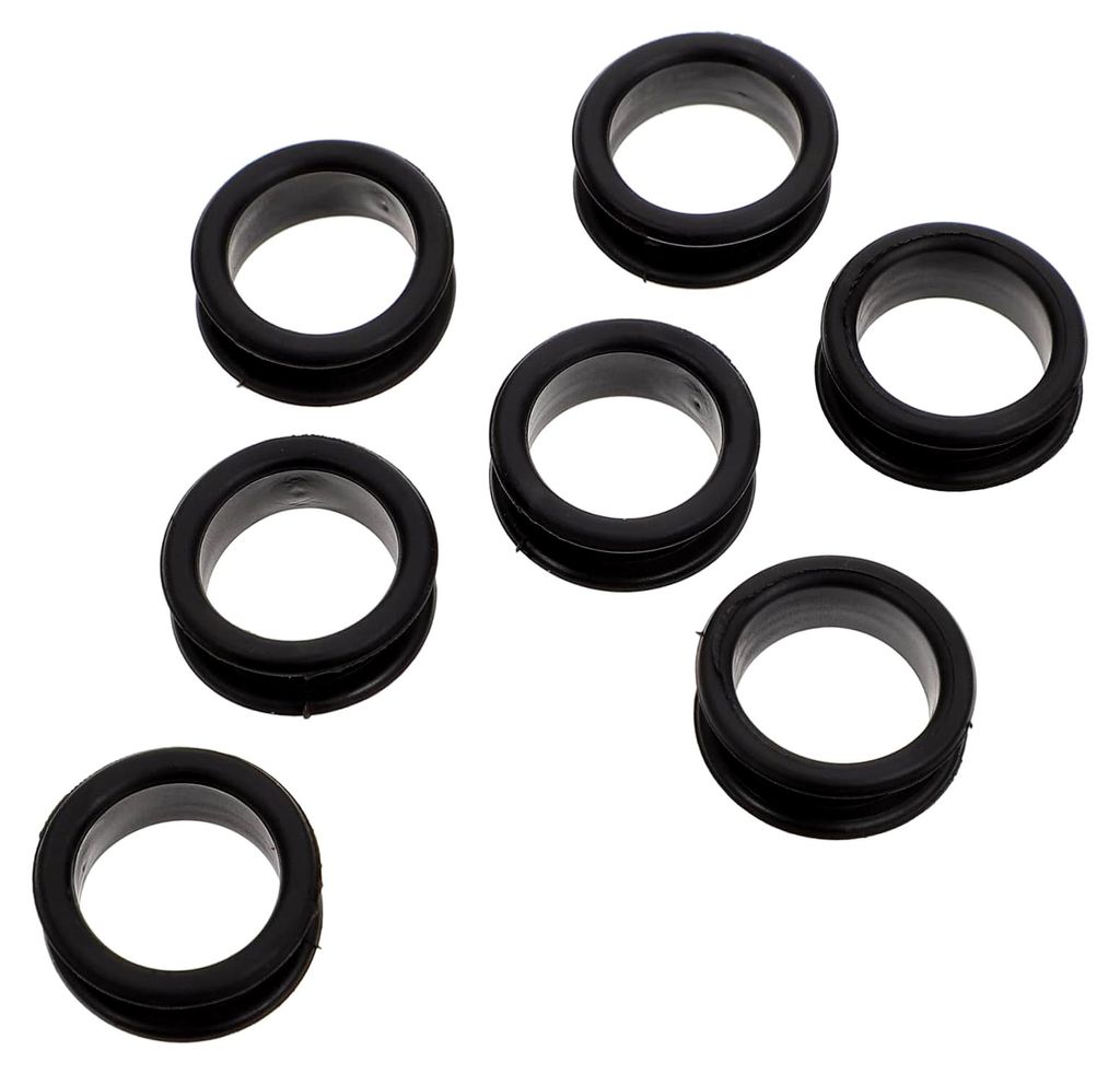 10 Stück Silikon Fingerringe für Scheren, rutschfest und flexibel, komfortabler Fingerprotektor für Friseurscheren und Haustierpflege