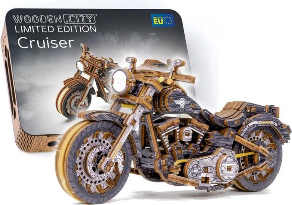 WOODEN.CITY LE-002, 3D puzzle, Jakékoliv pohlaví, Dřevo, Obrázek produktu 